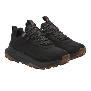 Imagem de Timberland Tênis masculino Motion Access Low com cadarço, Malha preta, 38