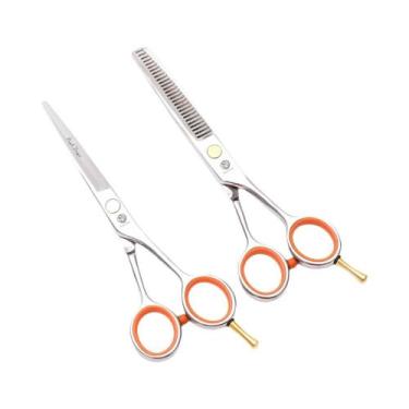 Imagem de Tesoura De Cabelo Purple Dragon 4 5 55 Polegadas Em Aço Inoxidável Par