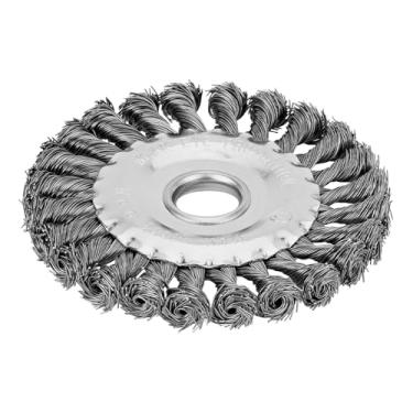 Imagem de MTX Escova De Aco Para Esmirilhadeira 125 Mm Furo 22 Mm E Fio T