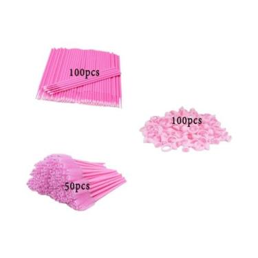 Imagem de Kit De Extensão De Cílios Postiços Com Lápis Delineador, Fita Para Pál