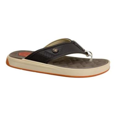 Imagem de Chinelo Masculino Cartago Napoles Ortopédico Massageador, 40, Bege, Ma