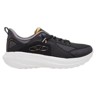 Imagem de Tênis Para Caminhada Olympikus Zex 2 Masculino Original, 40, Preto, Ci