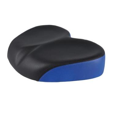 Imagem de Zxpjkyu Assento de Bicicleta Selim de Bicicleta Confortável para Bicicletas de Estrada E Montanha Amortecimento Elegante, Azul, Tamanho real