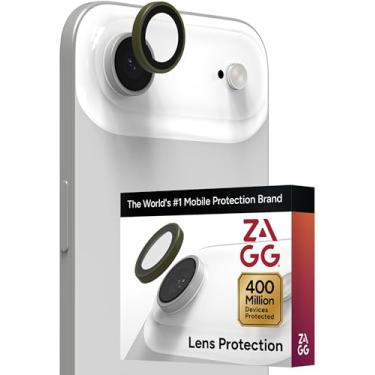 Imagem de ZAGG IS-GLEL AR E CameraRing-Apple-Capitol-FG-SeaKelp Protetor de lente de câmera de telefone