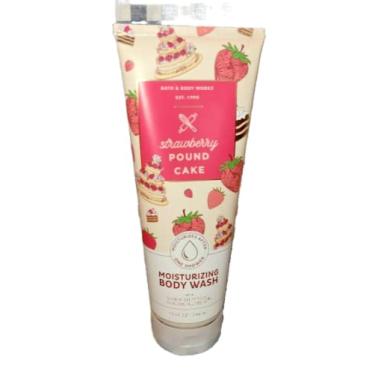Imagem de Bath and Body Works Sabonete corporal hidratante manteiga de karité e manteiga de cacau 300 ml (bolo de morango)
