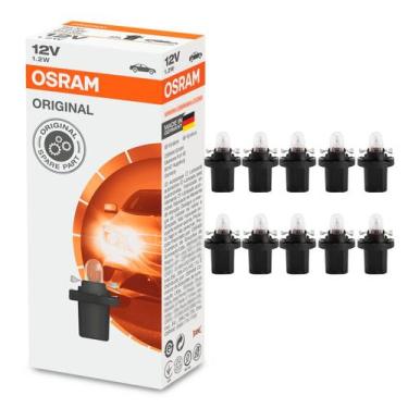 Imagem de Caixa Lampada Osram 2721MF B8.5d Automotiva Painel Instrumentos 1.2W 1