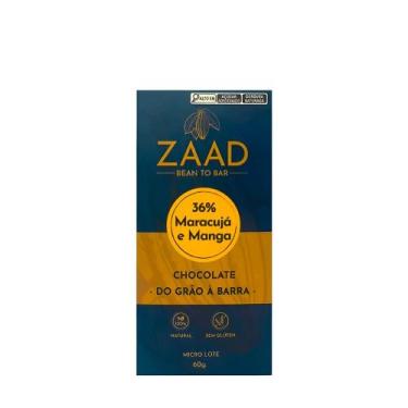 Imagem de Chocolate Branco Maracujá Manga Zaad  60g