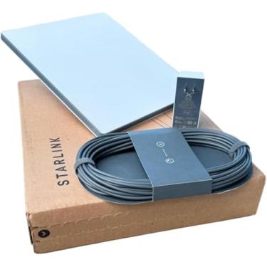 Imagem de Spaces X Starlink Mini Kit de Internet por Satélite Portátil, Antena Compacta de 4ª Geração de Alta Velocidade e Baixa Latência
