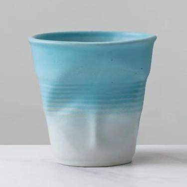 Imagem de Xícara de café de grés, chávena de chá, estilo minimalista, estilo JP, retrô, multicolorida, canecas de escritório