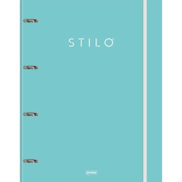 Imagem de Jandaia - Caderno Argolado Cartonado Universitário Stilo 80 folhas