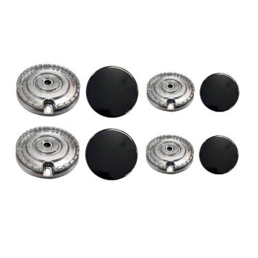 Imagem de Kit Queimador + Espalhador Para Fogão Brastemp Bfo4nbbuna 4B