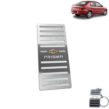 Imagem de Descanso De Pé Chevrolet Prisma 2006 Até 2012 Aço Inox
