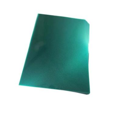 Imagem de Capa para encadernação A4 Verde PP Line 0,30mm 100un - Lassane