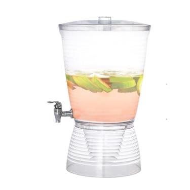 Imagem de Distribuidor De Bebidas Para Festas Com Torneira 10 Litros - Distribuidor De Bebidas Frias | Recipiente Para Limonada CerVeja Vinho Café Água Gelada Chá Casa Cozinha Balcão De Bar