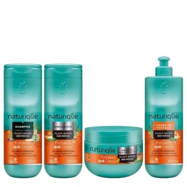 Imagem de Naturiquè Fortalece què Cresce Kit Shampoo Condicionador Máscara e Creme de Pentear
