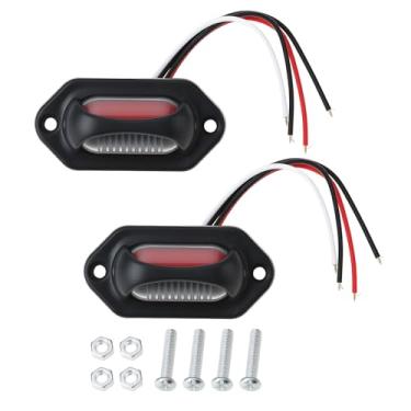 Imagem de The Lord of the Tools 2 peças de luz LED de 12 a 24 V para caminhões, trailers, carros, trailers, barcos