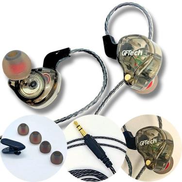 Imagem de Fone In Ear Monitor Retorno De Palco Alta Definição Grafite