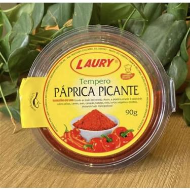 Imagem de Tempero Paprica Picante 90 gr  Laury Temperos 