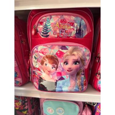 Imagem de Mochila escolar feminina - Ana e Elsa 