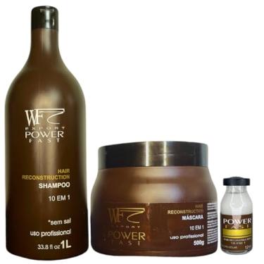 Imagem de Kit Shampoo, Máscara e Ampola SOS Capilar para cabelos com Pré e Pós Químicas Progressivas 1,512ml