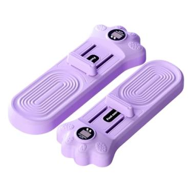 Imagem de harayaa 1 Par de Aparelhos de Exercícios para Pés com Balança para Adultos Unissex - Ferramenta de Correção e Treinamento do Arco Plantar, Roxo