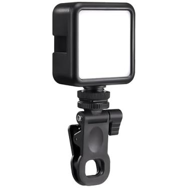 Imagem de ULANZI Luz de vídeo LED bicolor de 3000 mAh com softbox, luz de câmera recarregável de 3200 K-5600 K, 3 suportes frios, painel de luz LED com clipe para telefone/laptop/tablet/computador, fotografia