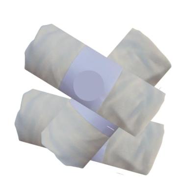 Imagem de Lençol de Berço Americano Para Bebê, em Malha 100% Algodão, com Elástico, Hipoalergênico, 160x98x12cm, Disponível em Kit 3 Peças ou Avulso (Palha, 3 Lençóis)