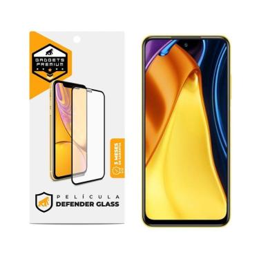 Imagem de Película Defender Glass Para Xiaomi Redmi Poco M3 Pro - Preta - Gshield