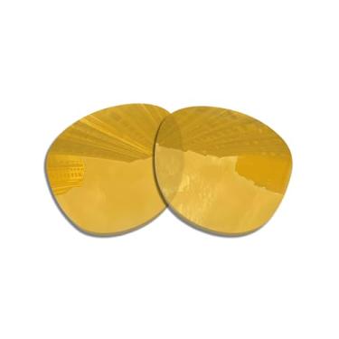 Imagem de Wetnenss Lentes de substituição para óculos de sol Oakley Latch OO9265/polarizadas de 1,5 mm/fácil de instalar (amarelo não polarizado)