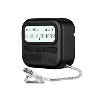 Imagem de Capa para Radio Pods-Pro 2ª/1ª geração, capa com design de máquina BB estilo retrô compatível com MagSafe, antiqueda e anti-arranhões - preta