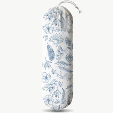 Imagem de Suporte de bolsa estética, dispensador de sacolas de plástico, organizador de sacolas de compras lavável, presentes de inauguração de casa de cozinha para mulheres, família, amigas, avó, mãe, bolsas