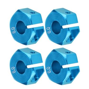 Imagem de Luqeeg Conjunto de Adaptador de Cubo Hexagonal de Roda Universal Durável de 12 Mm para Carro RC de Escala 1/10, Solução de Problemas de Agitação para Todos Os Carros Esportivos RC de Escala 1/10, (#5)