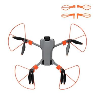 Imagem de Propeller Blade Guard for DJI Mini 5 Pro,Durable Plastic Bumpers with Raised Landing Gear, Propeller Protective,Shock-Resistant,Accessory for Drone,Orange