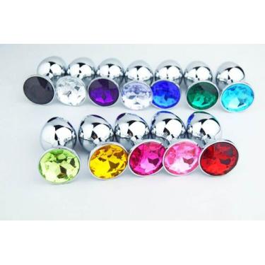 Imagem de Plug Anal Joia M com Cristal Transparente - Sexy Import
