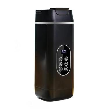 Imagem de Liquidificador Portátil 12 Lâminas Recarregável – Alta Potência, Tritura Gelo e Frutas(Preto)