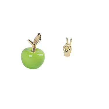 Imagem de Fenteer Estatueta de Cerâmica, Ornamento de Escultura para Decoração de Casa E Estátuas de Mesa com Gestos Criativos de Mãos E Dedos para Sala de Estar, Armár