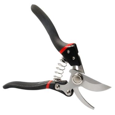 Imagem de Tesoura de Poda Profissional, Lâmina em Aço, Cabo Antiderrapante, Alta Durabilidade para Jardinagem e Galhos