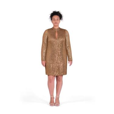 Imagem de City Chic Vestido feminino - Lumina, Brilho, 46