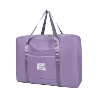 Imagem de Bolsa De Viagem Dobrável Impermeável De Grande Capacidade Para Mulhere