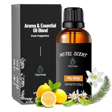 Imagem de Óleo essencial My Way, óleo difusor de coleção de hotéis, aromas domésticos de luxo e hotel para difusor, óleo difusor puro de 30 ml com limão, tuberosa e baunilha para aromaterapia
