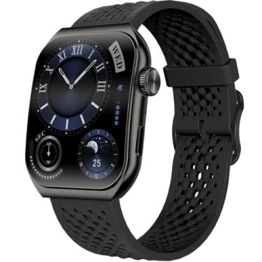 Imagem de Relógio Inteligente Smartwatch Feminino Masculino, com Tela AMOLED, AI ChatGPT, Chamadas Bluetooth, 150+ Monitoramento Esportivo, Chamadas Bluetooth,Relogio smartwatch iphone