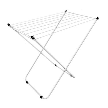 Imagem de Varal de Chão Dobravel Napoles Branco 79cm - Secalux