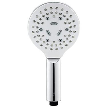 Imagem de YYBOES Chuveiro cabeça de chuveiro filtro de chuveiro elétrico cabeça de chuveiro de alta pressão três tipos de funções de economia de água, galvanoplastia multicamadas prata preto forte boo