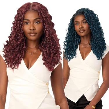 Imagem de Outre Lace Front Wig - Perfect Hair Line - OnVybes - OnVybe 3 (DR JADE BLUE)