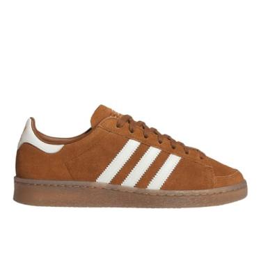 Imagem de adidas Wilbrn/Owhite Jabbar LO W Wild BrownOff Branco/GUM5 46 EUA, Multi, 4.5 Wide