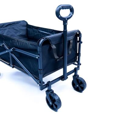 Imagem de Carrinho Utilitário Dobrável para Praia, Camping e Compras – 100 L, Compacto.