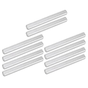 Imagem de aqxreight 10 Unidades DShaft 410100060050 Aço Inoxidável Compatível para Robôs TETRIX Intocados Após o Uso Externo Irão Formar Uma Superfície Plana Enquanto Os Parafusos Fornecem o D?ShaftD?Shaft