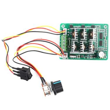 Imagem de Hyuduo Controlador de Velocidade do Motor Sem Escova Trifásico, Interruptor para Motores DC5-36v, Regulador CW CCW Com Potenciômetro, Estrutura Compacta, Placa Controladora de Operação Multifuncional