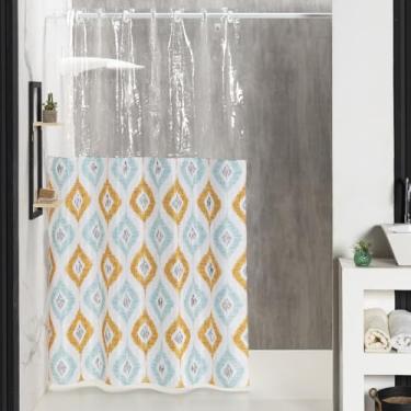 Imagem de Cortina para Box de Banheiro Impermeável com Ilhós (LISBOA)