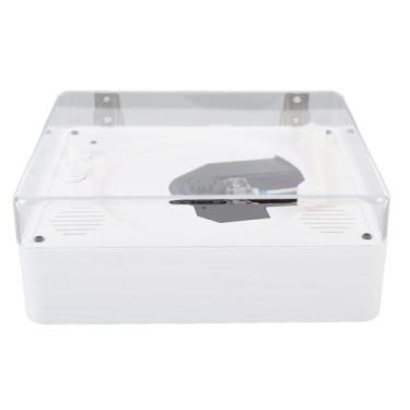 Imagem de ZJchao Leitor de CD retrô, Portátil 5.0 Com Controle Remoto, Alto-falantes Estéreo Integrados, Suporte para Unidade USB, para Casa, Quarto, Sala de Estar (Branco)